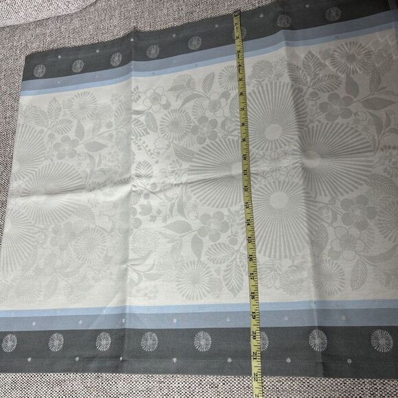 Le Jacquard Francis Table Runner Cotton 22 x 59.5 Made in France NEW - Picture 6 of 8